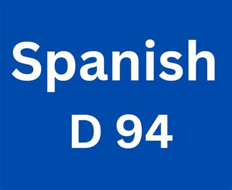 spanish d 94 video|origin of spanish d94.